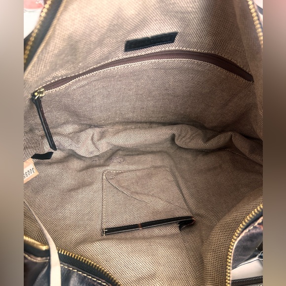 Dooney & Bourke burgundy Leather shoulder Bag - Picture 10 of 13